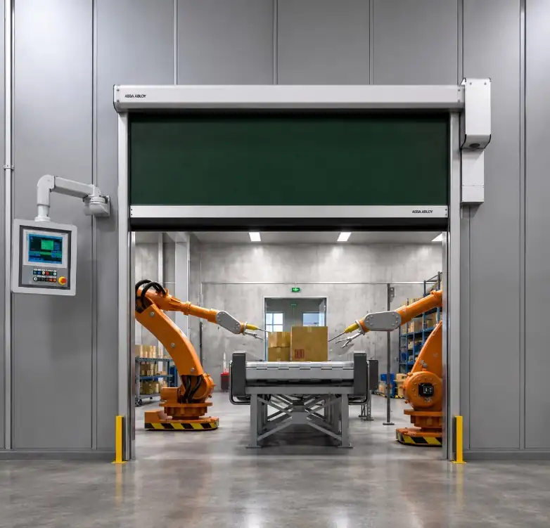 Makine Koruma Kapısı robot hücresi uygulaması